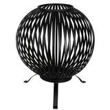 Esschert Design Esschert Design Fire Korf Ball -Węglowa stalowa stalowa czarna FF400