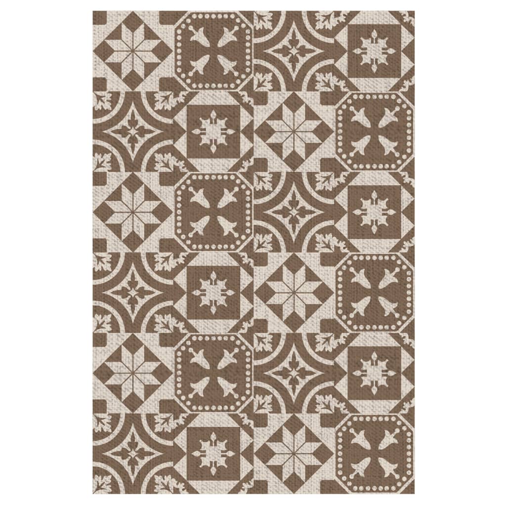 Esschert Design Outdoor Teppich portugiesische Fliesen 182x122 cm