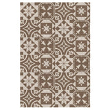 Esschert Design Outdoor Teppich portugiesische Fliesen 182x122 cm