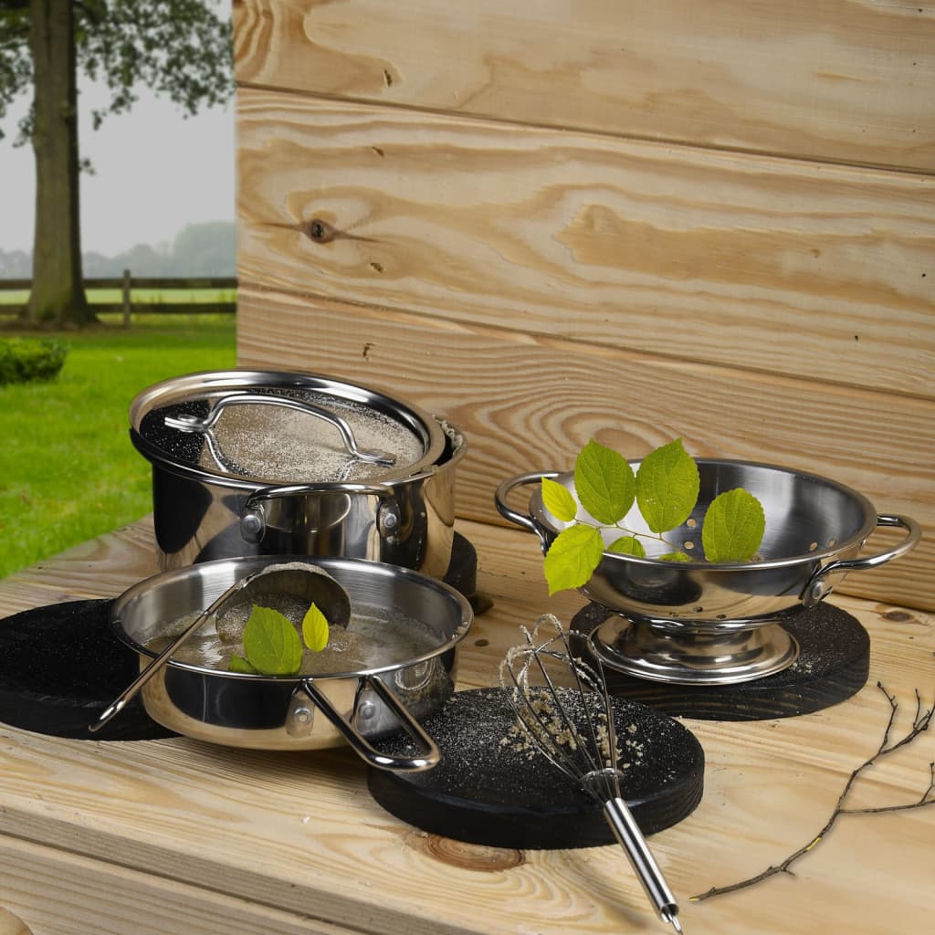 Design ESSCHERT ESSCHERT Design Play de cocina de 6 piezas para acero inoxidable de barro