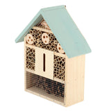 Esschert Design Wooden Insect Hotel 10x24x29 cm Verde menta naturale