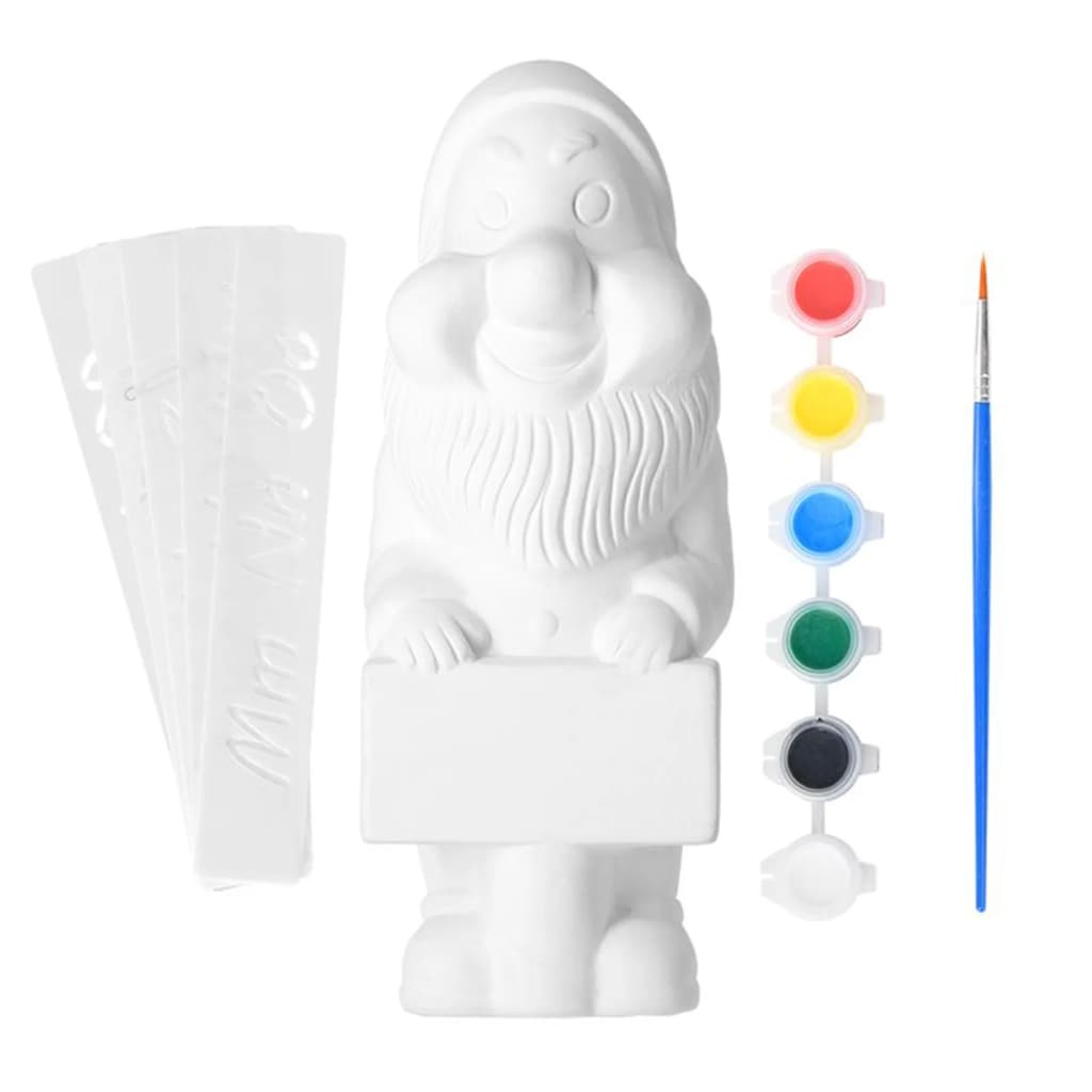 Esschert Design Esschert Design Garden Gnome avec de la peinture à faire-vous-même