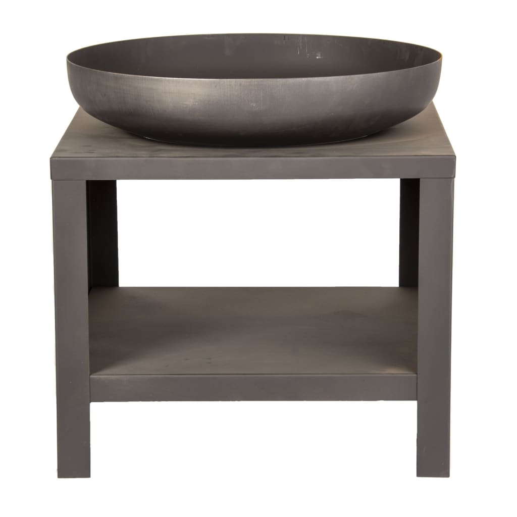 ESSCHERT Design ESSCHERT Design Fire Bowl s shranjevanjem lesa 62 cm črno