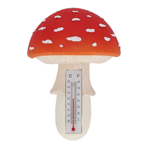 Esschert Design Thermometer Fliegenpilz