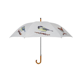 Esschert Design Regenschirm Aquarell Vögel 119,5x119,5x96,0 cm