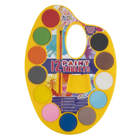 Grafix Aquarellpalette, 12 Farben