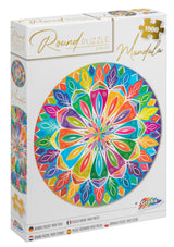 Grafix mandala ronde puzzel 1000 stukjes