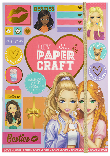 Besties-Bastelbuch – 32 Seiten.