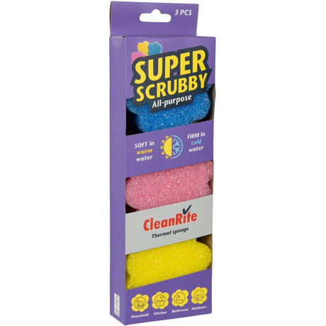 Cleanrite Super Scrubby 3-teiliger Allzweckreiniger