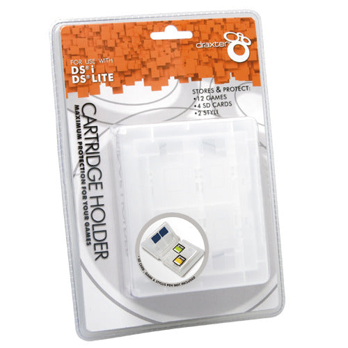 Basic Draxter Cartridge holder for NDS NDSI Games White