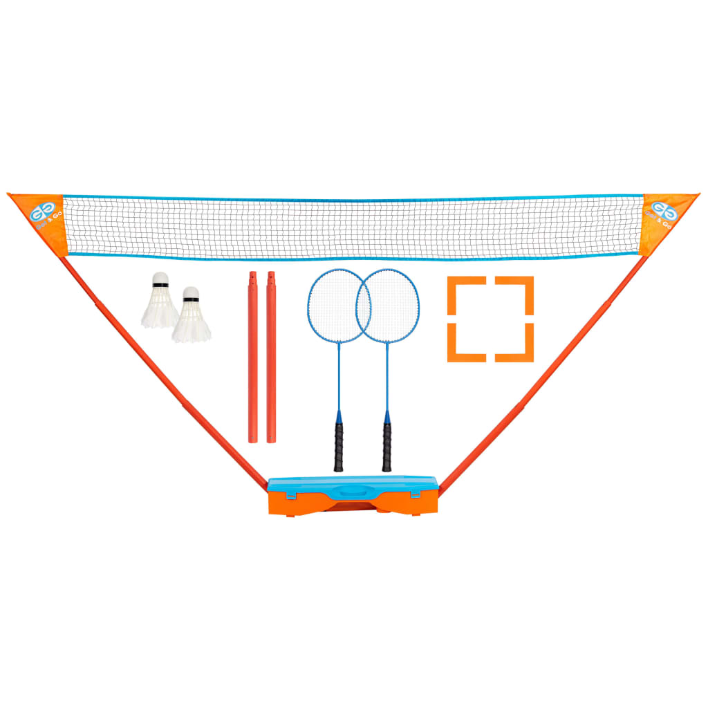 Get Go Get Go Instant Badminton Play Set Blue and Orange