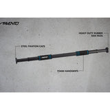 Avento Roller Rod Doorpost 65-100 cm ocelová pěna černá