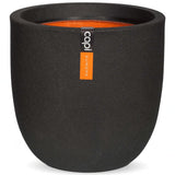 Capi Flowerpot Urban glatt 35x34 cm Schwarz KBL932