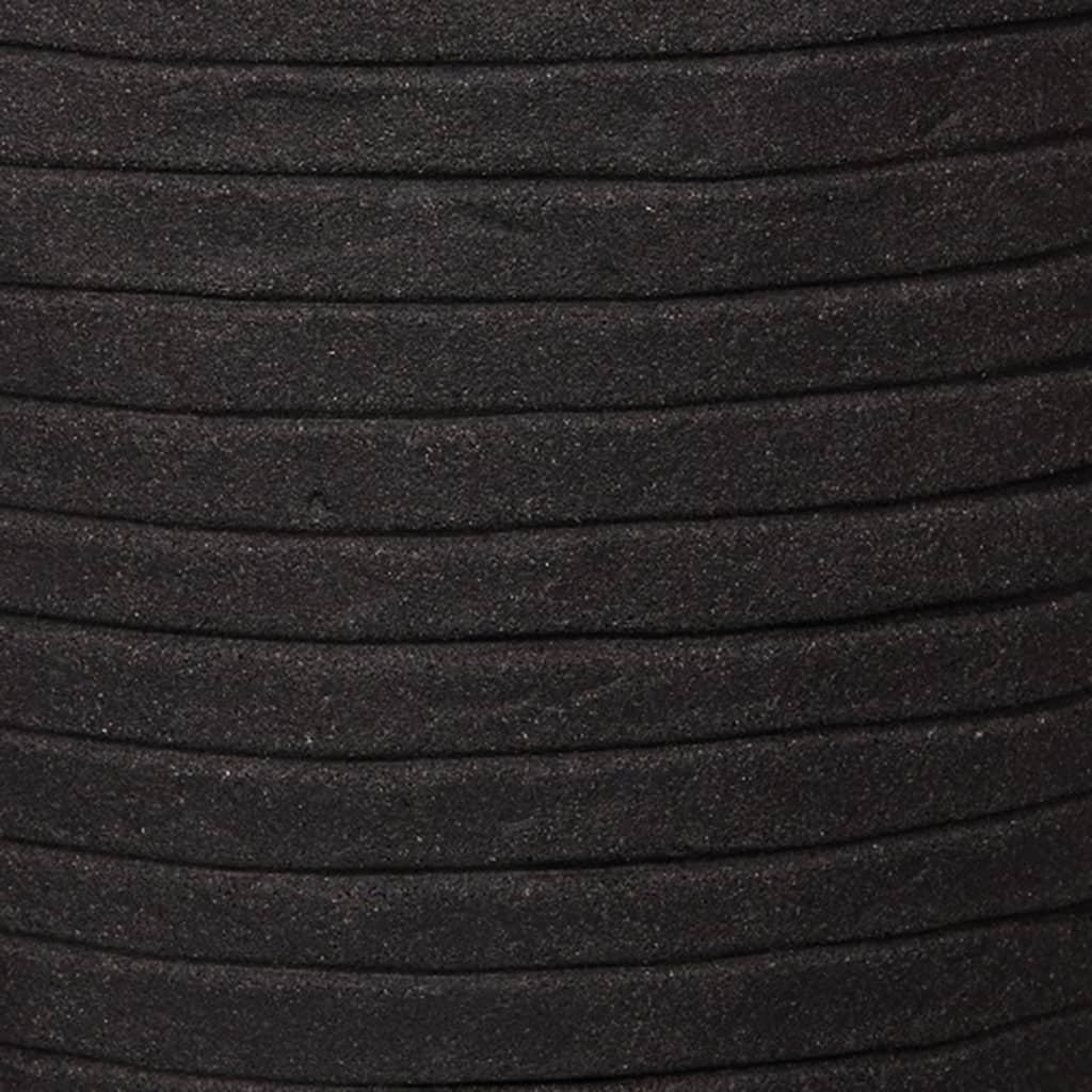 Capi Pflanzer Nature Row Square 40x40 cm Schwarz KBLRO903
