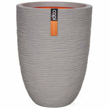 Capi Capi Flowerpot Nature Rib Elegante strato 36x47 cm grigio