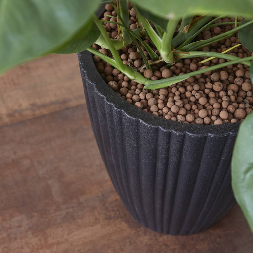 Capi Capi Flowerpot Urban Tube Taps 40x40 cm Black KBLT801