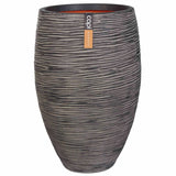 Capi Capi Flowerpot Nature Rib Elegante Deluxe 40x60 cm Antracite PKOFZ1131