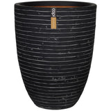 Capi Capi Flowerpot Nature Row Elegant Low 36x47 cm Antracite WFDZ782