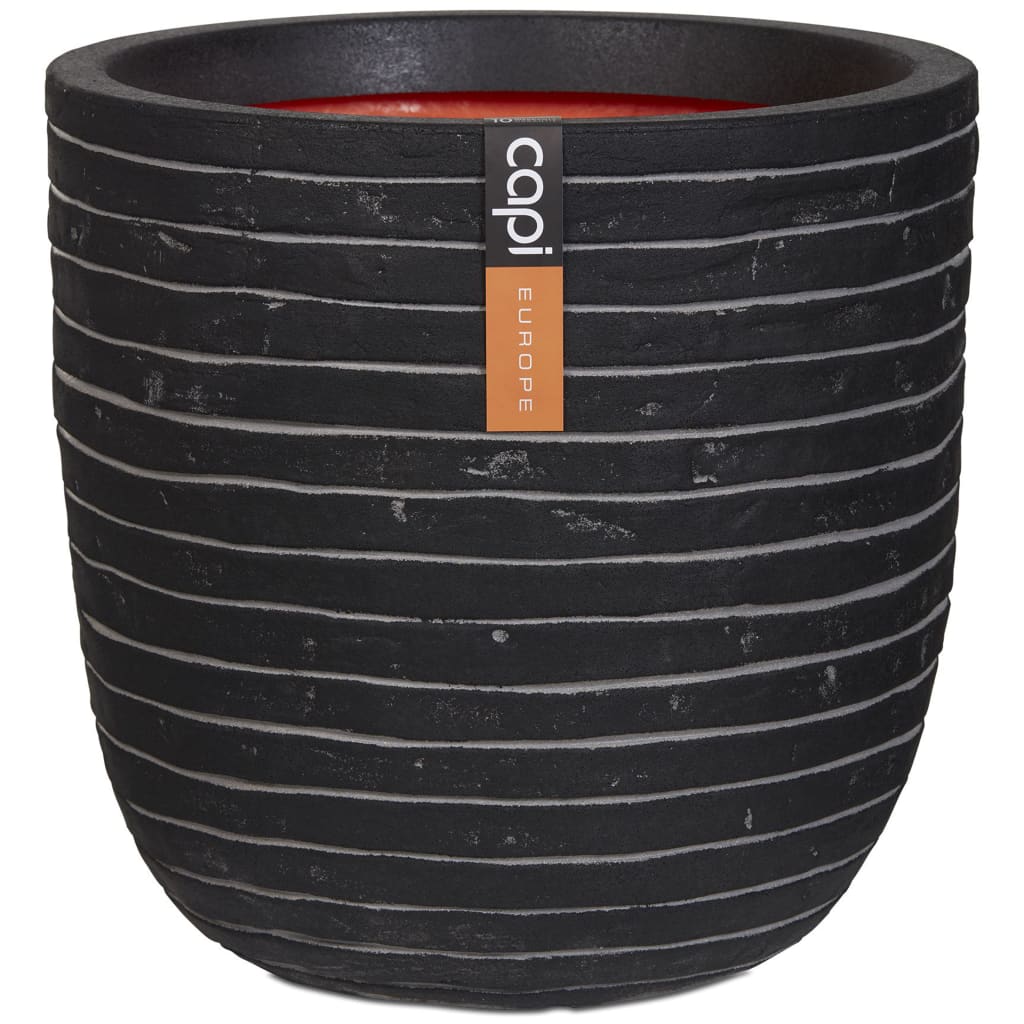 Capi Capi Flowerpot Nature Row 54x52 cm Anthracite KRWZ935