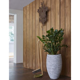 Capi Flowerpot Natur Rib Elegant Deluxe 45x72 cm Elfenbeinkoloriert