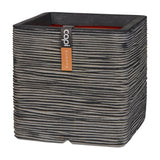 Capi Pflanzer Natur Rib Square 50x50 cm Anthrazit