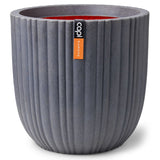 Capi Capi Planter urban Tube 35x34 cm donkel gro