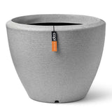 Capi Capi Flowerpot lok granit zožena nizka 34x25 cm slonovine