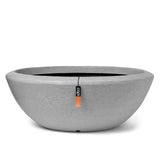 Capi Flowerpot Arc Granitschicht 61x25 cm Elfenbeinfarbe