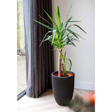 Capi Capi Flowerpot Groove Elegant 46x58 cm nero