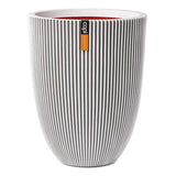 Capi Capi Flowerpot Groove Elegant 46x58 cm elfenbenfarget