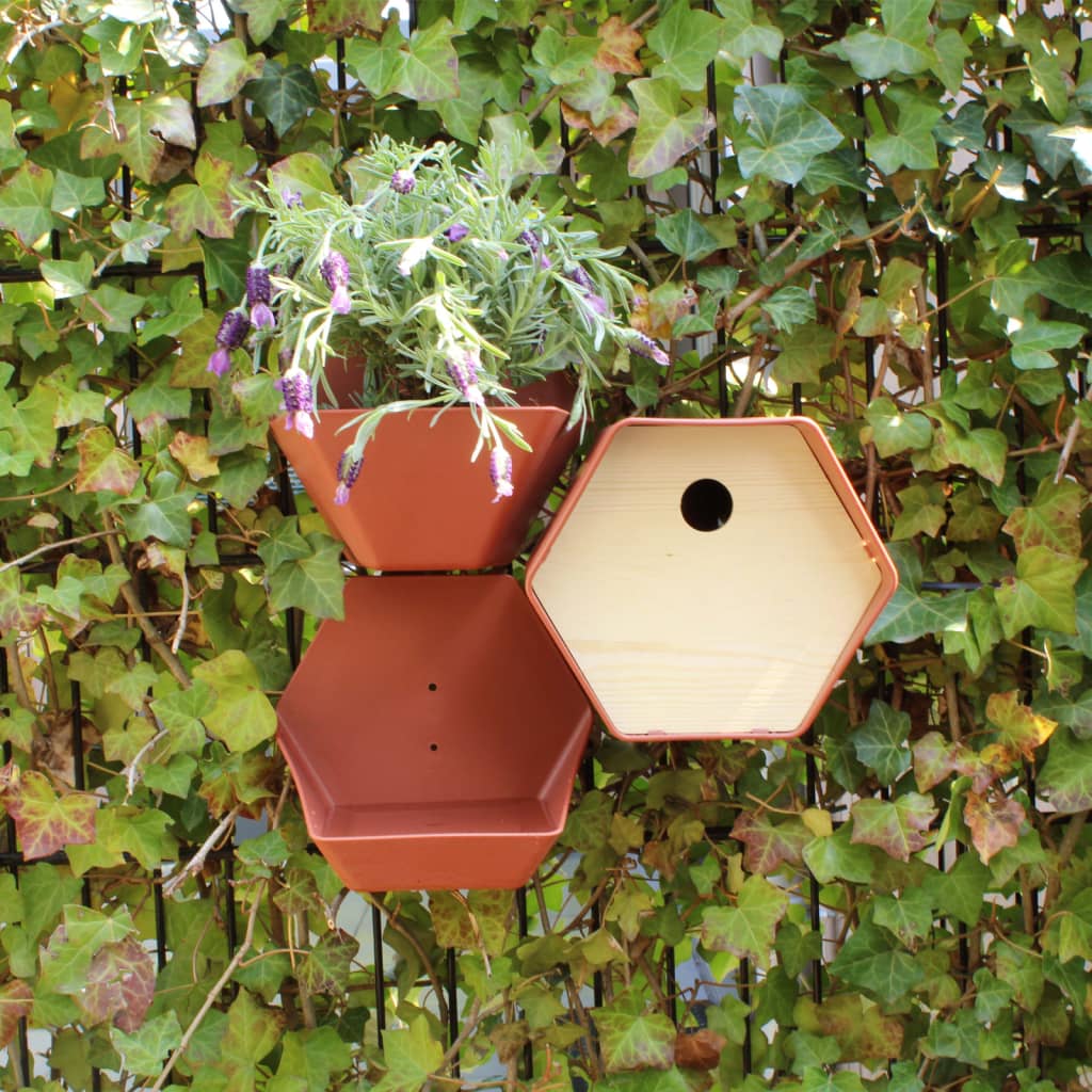 Capi Birdhouse Bienenstock 1 Runde Loch 19x23x20 cm braun