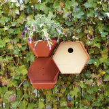 Capi Birdhouse Bienenstock 1 Runde Loch 19x23x20 cm braun