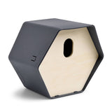 Capi Birdhouse Hive 2 Ovales Loch 19x23x20 cm Anthrazit -gelöscht