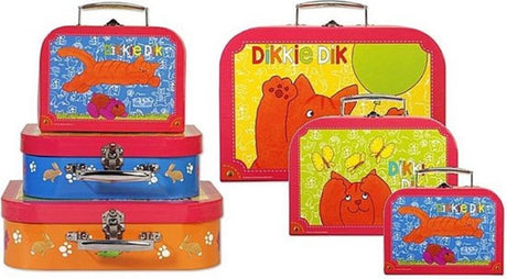 Kofferset Dikkie Dik 3-teilig