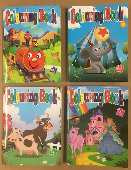 Buch-Specials Niederlande bv Malbuch A5. 64 Seiten (20 Stück) 4 Achsen