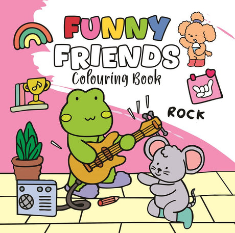 Cozy 1: kleurboek happy friends 12 st 4