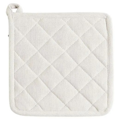 Linen and more lm pannenlap 20x20cm - indi ivoor