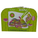 Simply for Kids Tulpen-Teeservice aus Zinn im Koffer