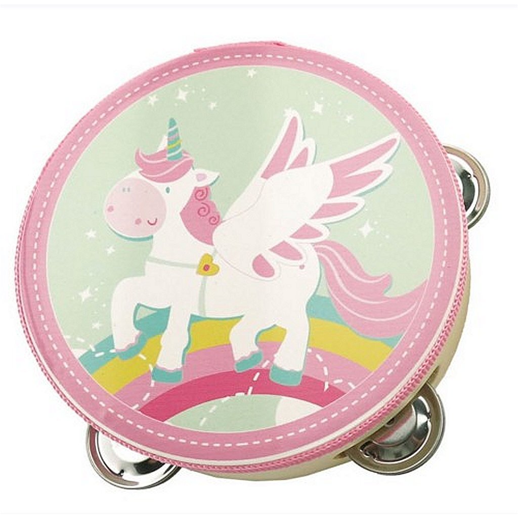 Simply for kids unicorn tambourine