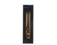 Decoris Spitzenglas glänzend hellgold, Durchmesser 6 x 26 cm
