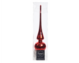 Decoris Spitzenglas, glänzend, weihnachtsrot, Durchmesser 6 x 26 cm