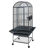 Strong Strong Parrot Cage Villa Minerva 46x46x144 CM Silver Grey 93017