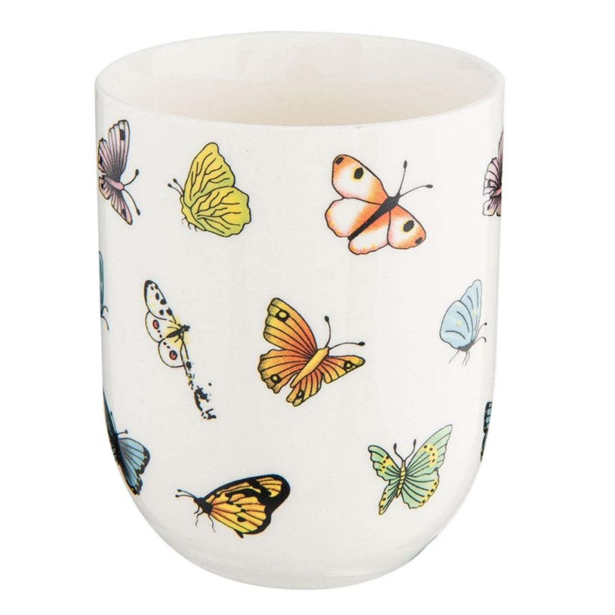 Clayre Eef Becher Schmetterlinge 100ml ø6x8cm