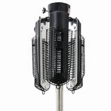Sieber Parasolheizung 2000 W Halogenschwarz und Silber PH10