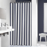 Dichtungsfellduschvorhang Linje 180 cm Blau 233011324