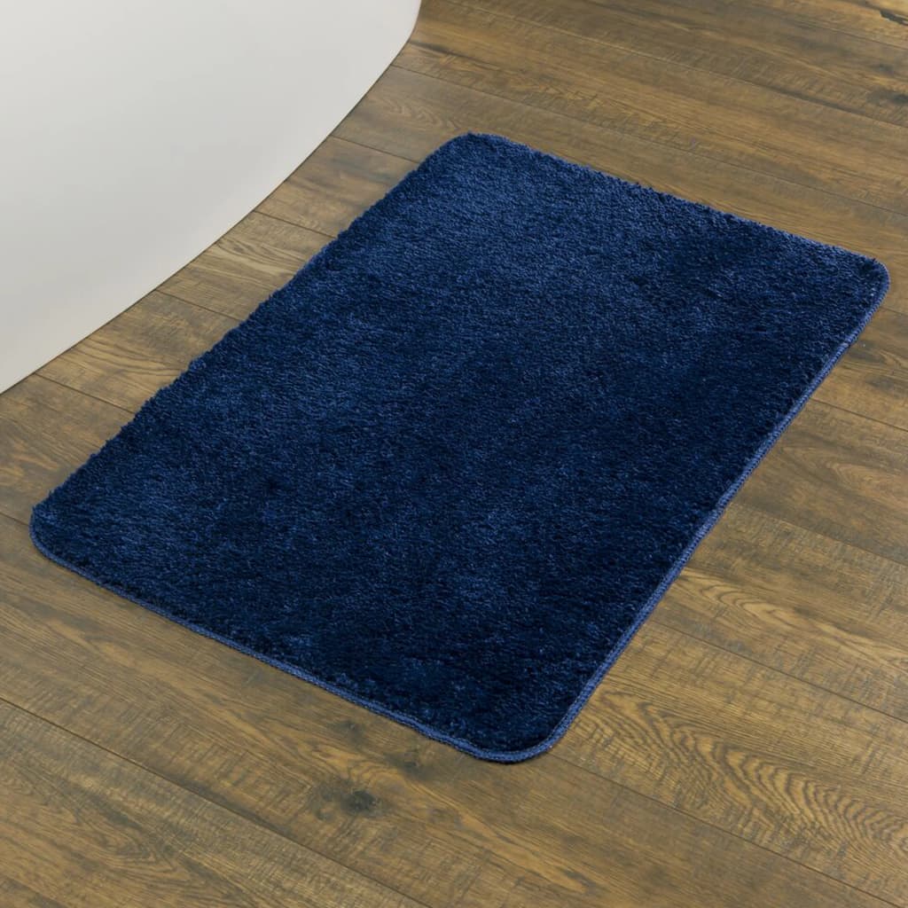 Dichtungslederdichtung Badematte Angora 60x90 cm blau