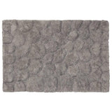 Ciottolo per vasca da bagno di pelle di foca 60x90 cm di cotone grigio