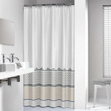 SEALskin Sealskin Shower Curtain Marrakechech 180 cm Silver 235281318