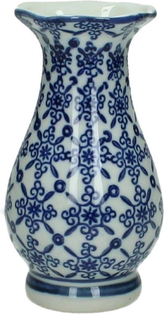 Kersten Kersten Vase Porcelan Blue 8x8x15cm