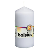 Bolsius Bolsius Stollen Candles 10 st 120x58 mm vitt